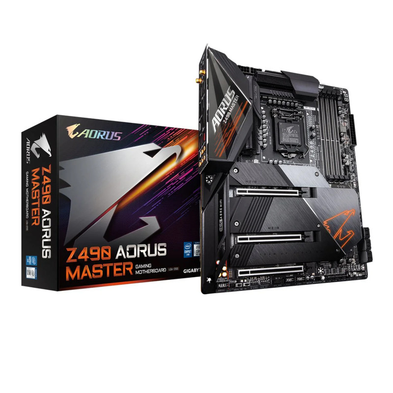 Gigabyte Z490 Aorus Master - DDR4 LGA 1200 Intel Motherboard - اللوحة الأم